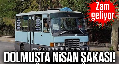 DOLMUŞTA NİSAN ŞAKASI!