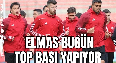 Elmas Bugün Top Başı Yapıyor