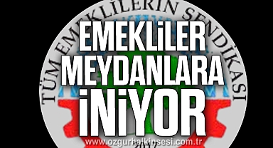 Emekliler Meydanlara İniyor