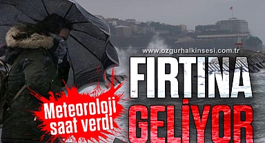 FIRTINA GELİYOR