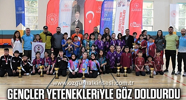 Gençler yetenekleriyle göz doldurdu