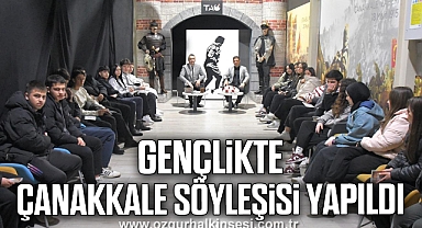Gençlikte Çanakkale söyleşisi yapıldı