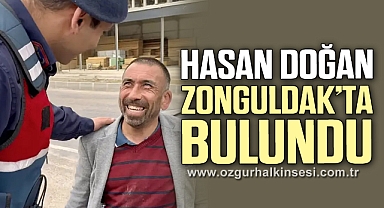 Hasan Doğan Zonguldak'ta bulundu