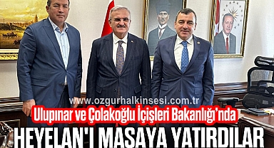 Heyelan'ı Masaya Yatırdılar