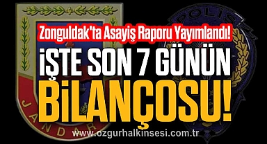 İşte Son 7 Günün Bilançosu!