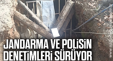 Jandarma ve polisin denetimleri sürüyor
