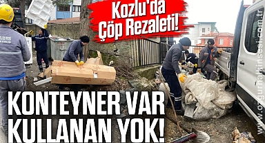 Konteyner Var, Kullanan Yok!