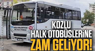 Kozlu Halk Otobüslerine Zam Geliyor!