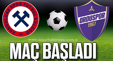 MAÇ BAŞLADI