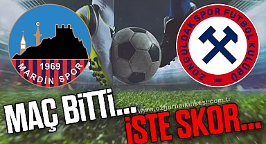Maç bitti... İşte skor!