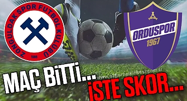 Maç bitti... İşte skor!
