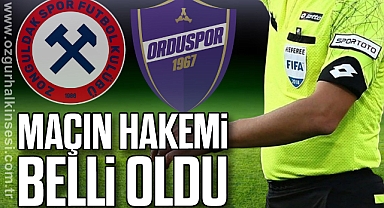 Maçın Hakemi Belli Oldu
