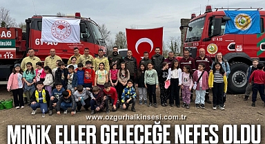 Minik eller geleceğe nefes oldu