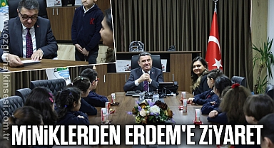 Miniklerden Erdem'e Ziyaret 