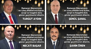 RAMAZAN BAYRAMI'NI KUTLADILAR