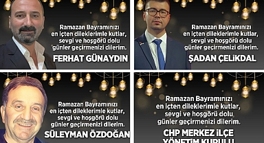 RAMAZAN BAYRAMI'NI KUTLADILAR