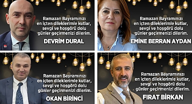 RAMAZAN BAYRAMI'NI KUTLADILAR