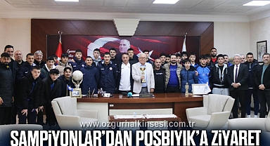 ŞAMPİYONLAR’DAN POSBIYIK’A ZİYARET