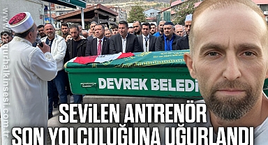 Sevilen antrenör son yolculuğuna uğurlandı