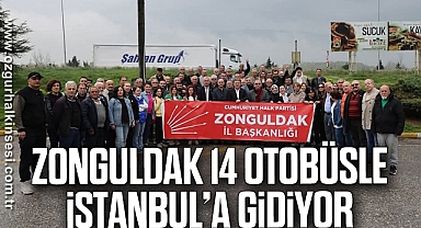 ZONGULDAK 14 OTOBÜSLE İSTANBUL’A GİDİYOR 