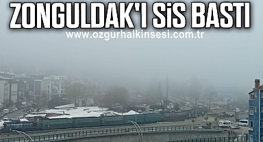 Zonguldak'ı Sis Bastı
