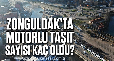Zonguldak'ta Motorlu Taşıt Sayısı Kaç Oldu?