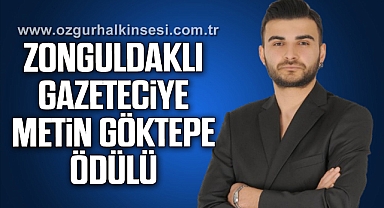Zonguldaklı Gazeteciye Metin Göktepe Ödülü