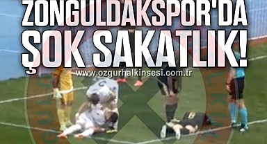 Zonguldakspor'da Şok Sakatlık!