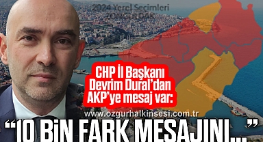 “10 BİN FARK MESAJINI…”