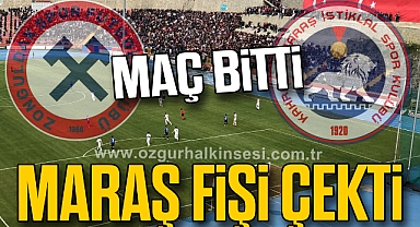 123. dakikada Maraş fişi çekti