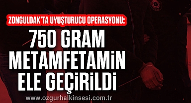 750 Gram Metamfetamin Ele Geçirildi