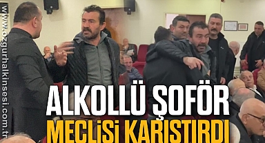 ALKOLLÜ ŞOFÖR MECLİSİ KARIŞTIRDI