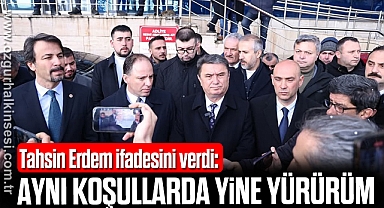 “AYNI KOŞULLARDA YİNE YÜRÜRÜM”