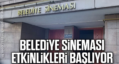 Belediyesi Sineması Etkinlikleri Başlıyor