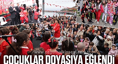 Çocuklar Doyasıya Eğlendi