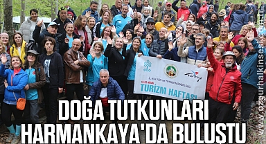 Doğa Tutkunları Harmankaya'da Buluştu