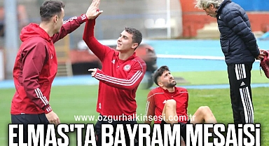Elmas'ta Bayram Mesaisi