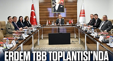 Erdem TBB Toplantısı’nda