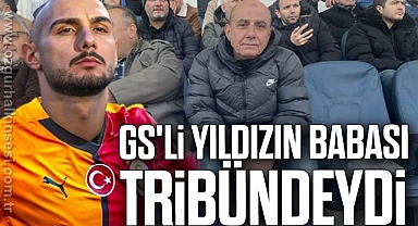 GS'li yıldızın babası tribündeydi