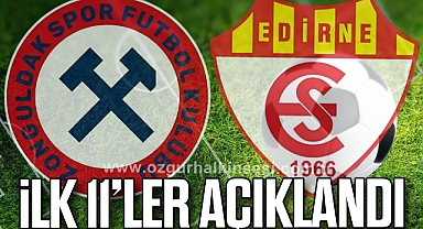 İlk 11'ler açıklandı