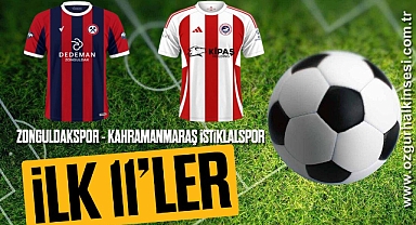 İlk 11'ler açıklandı