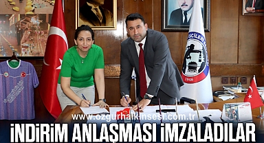 İndirim anlaşması imzaladılar