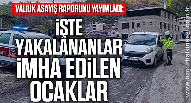 İşte Yakalananlar, İmha Edilen Ocaklar