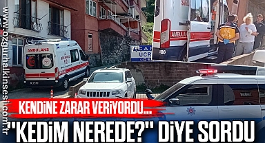 Kendine Zarar Veriyordu...