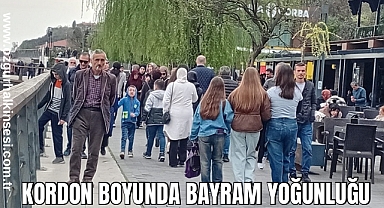 Kordon Boyunda Bayram Yoğunluğu