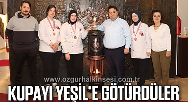 KUPAYI YEŞİL’E GÖTÜRDÜLER