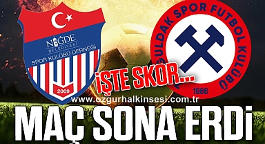Maç sona erdi... İşte skor!