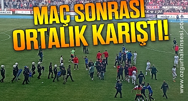 Maç sonrası ortalık karıştı!