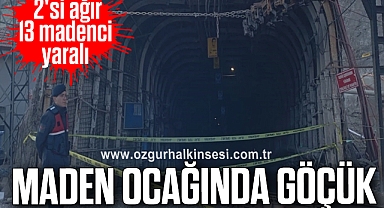 Maden ocağında göçük