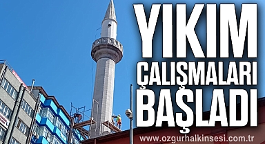 Yıkım Çalışmaları Başladı